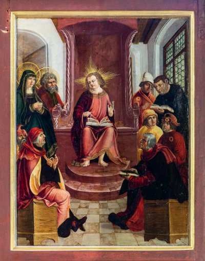 Jesús entre los doctores de Lienhart Astl